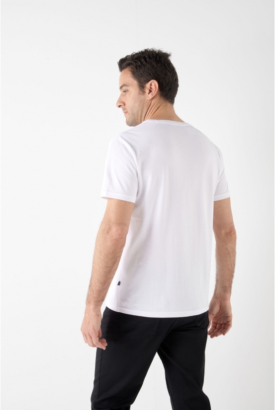 T-shirt Tonga blanc basic pour Homme I Ollygan - Ollygan