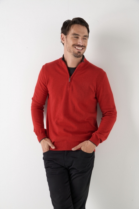 pull rouge homme 